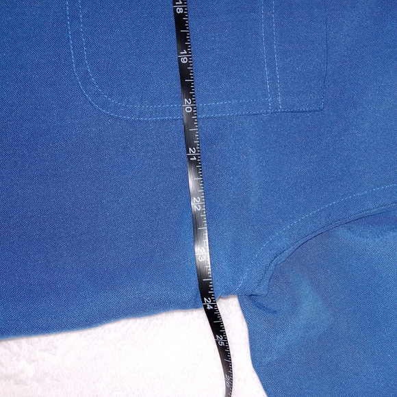 Wrangler George Strait Shirt Mens Size L Blue Button Down Long Sleeve Rayon - Picture 9 of 10